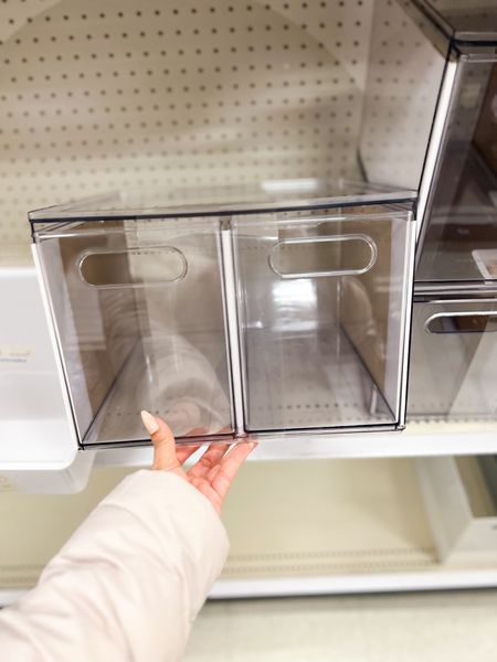 Clear storage bins from Target 

Target home, Target style, Target finds 

#LTKhome