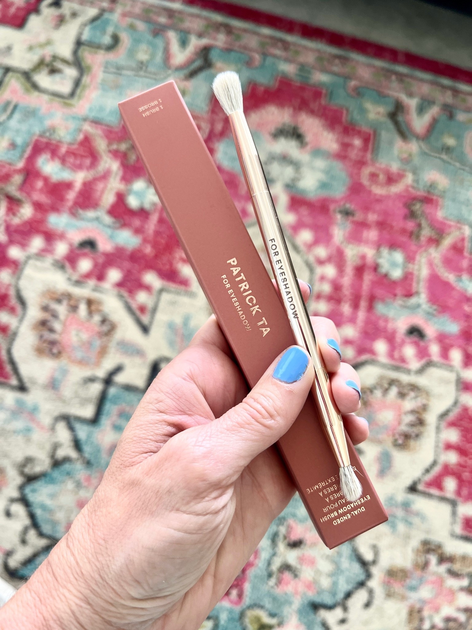 Dual Ended make up brushes are SO handy! I love this eyeshadow one by Patrick Ta and Will link a few other dual ended ones for the face as well.￼

#LTKBeauty #LTKgrwm #LTKmorningroutine