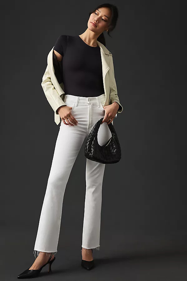 The Hustler High-Rise Ankle Jeans | Anthropologie (US)