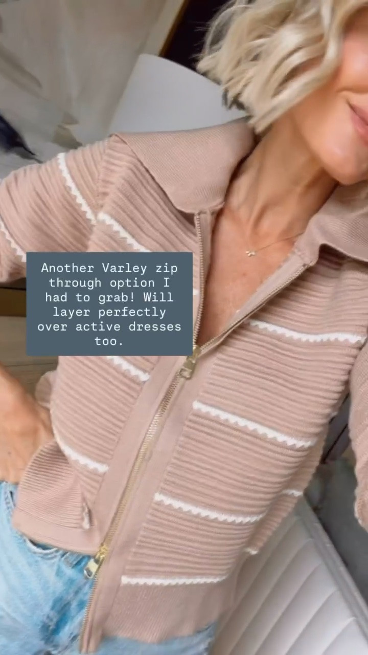 This is such a great knit jacket to have going into fall! You can style it with jeans, or this would would be a perfect layer over athleisure wear! Wearing S!

Loverly Grey, shop app, Varley, fall jacket, loungewear, athleisure

#LTKSeasonal