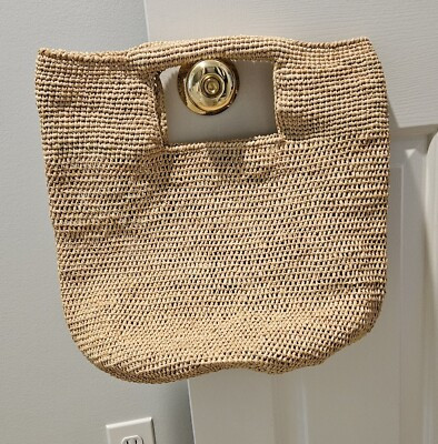 Mar Y Sol Handmade Raffia Large Tote Straw Beach Women's Handbag | eBay | eBay US