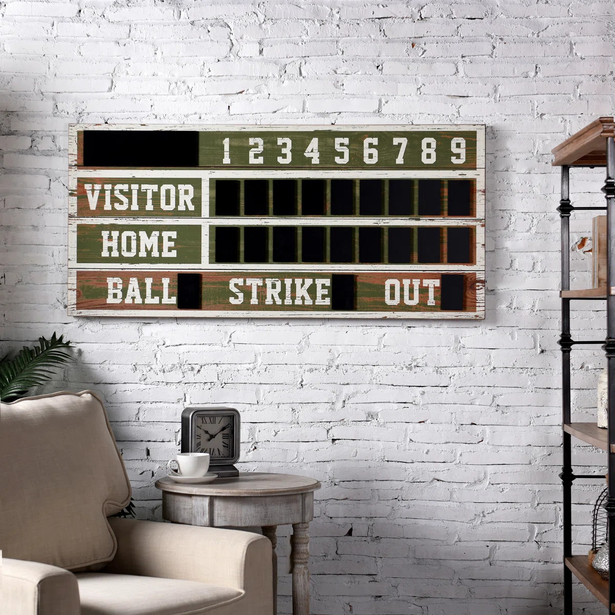 " Wooden Scoreboard " | Wayfair North America