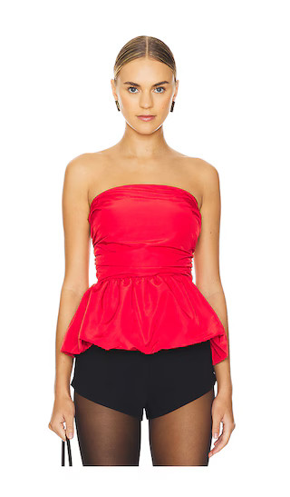 Amari Top in Red | Revolve Clothing (Global)