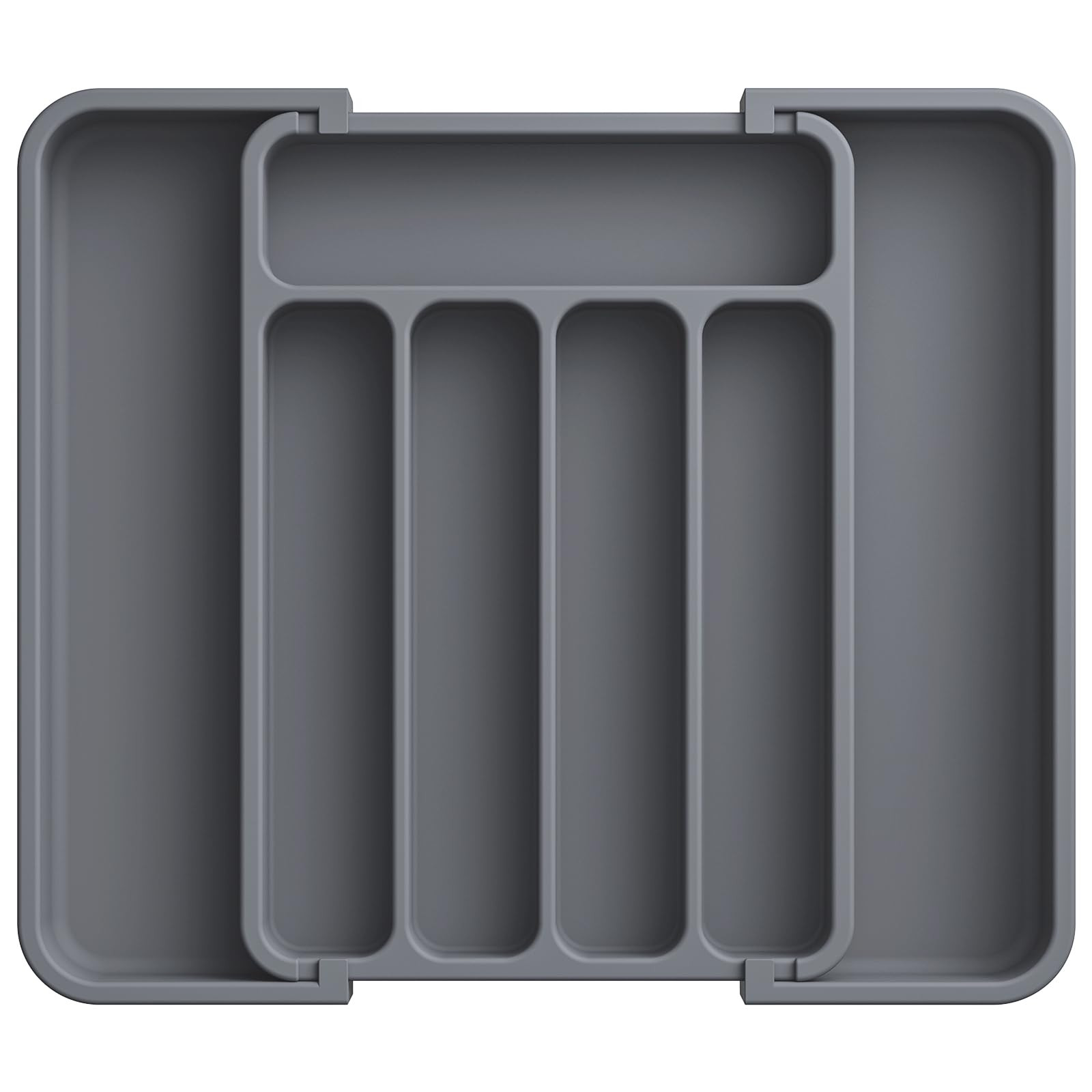 Aujen Silverware Organizer - Expandable Kitchen Drawer Organizer, Adjustable Utensil Organizer, C... | Amazon (US)