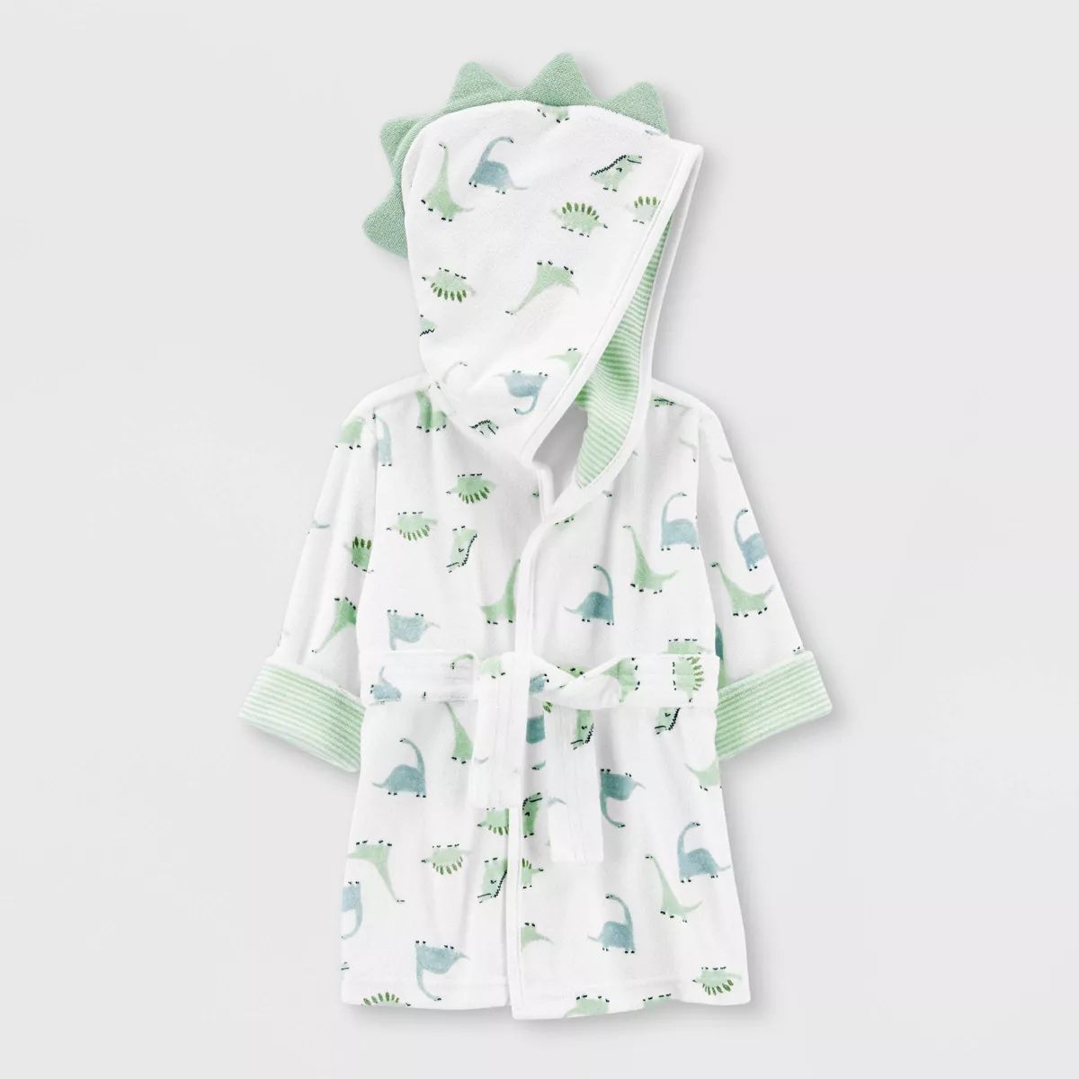 Carter's Just One You® Baby Boys' Dino Bath Robe - Green | Target