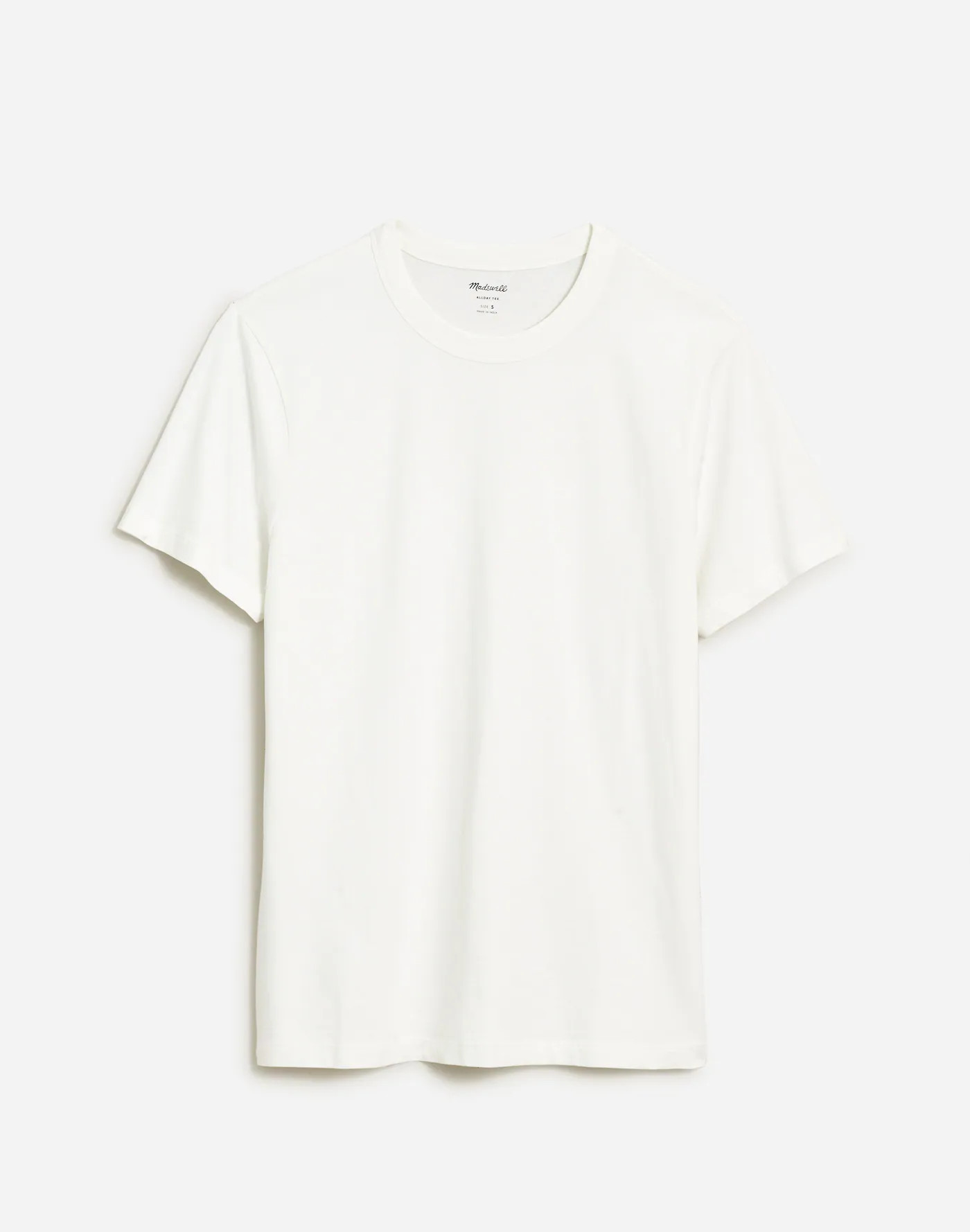 Garment-Dyed Allday Crewneck Tee | Madewell | Madewell