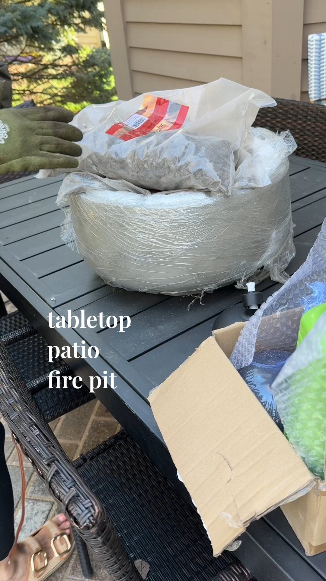 Easy DIY table top fire pit, perfect for summer dining el fresco!

#LTKFindsUnder50 #LTKFindsUnder100 #LTKHome