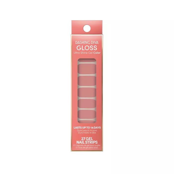 Dashing Diva Gloss Ultra Shine Gel Color  - Rose Quartz | Target