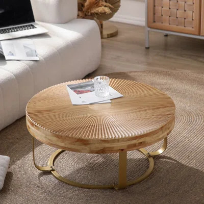 Modern Round Coffee Table | Wayfair North America