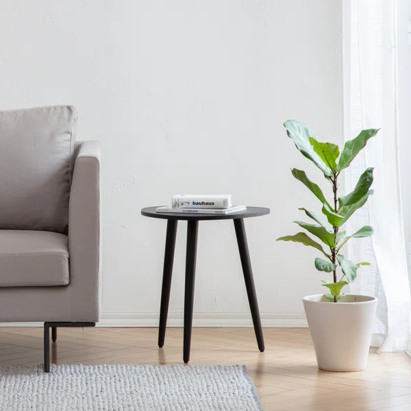 Baird Solid Wood 3-Leg End Table | Wayfair North America