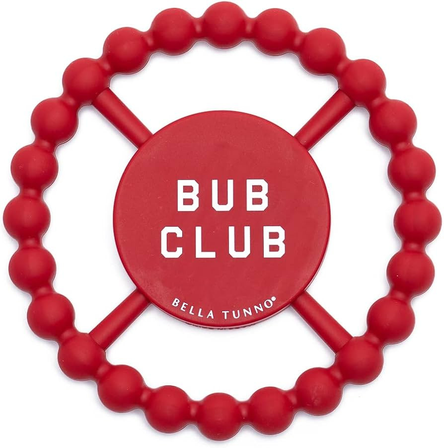 Bella Tunno Happy Teether – Soft & Easy Grip Baby Teether Toy, Silicone Teether Ring to Help So... | Amazon (US)