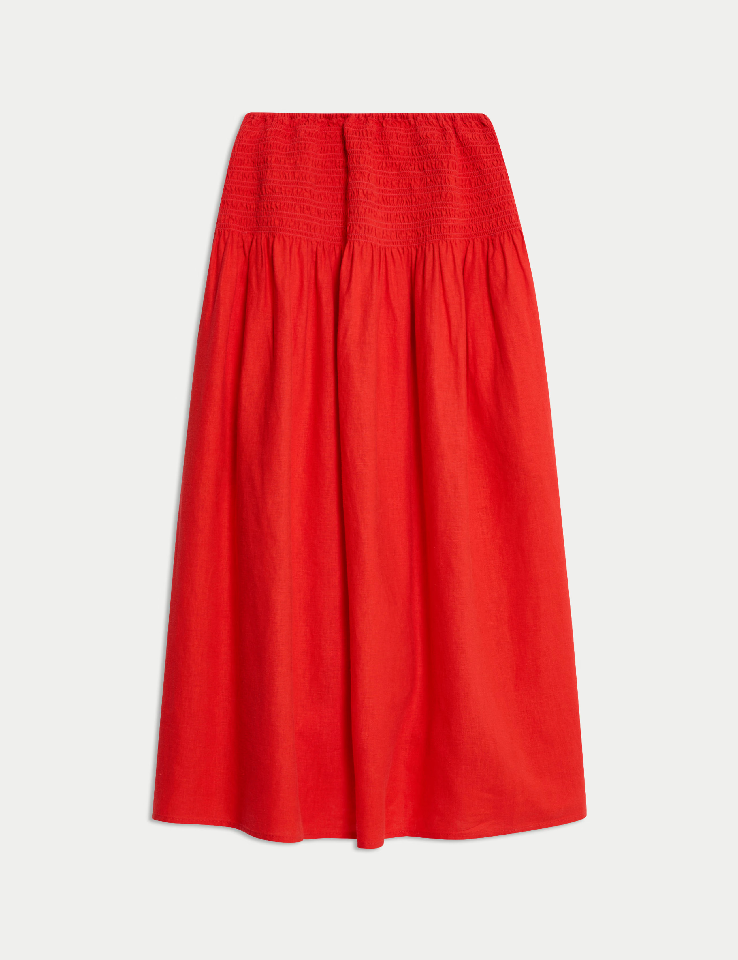 Linen Rich Maxi A-Line Skirt | Marks & Spencer (UK)