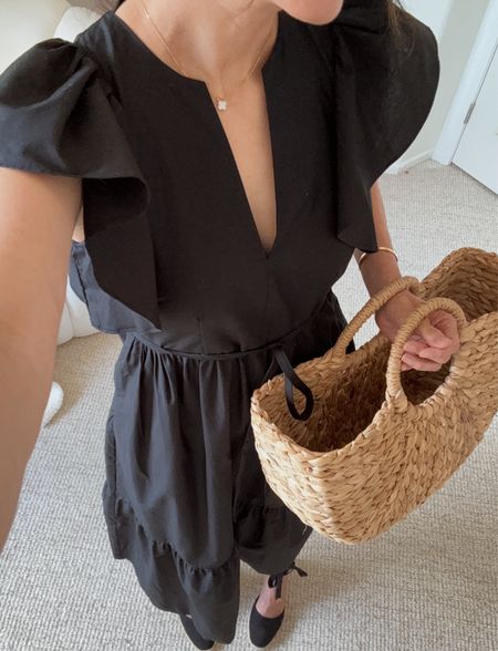 Target finds.
Black spring summer dress and raffia basket bag

#LTKfindsunder100 #LTKfindsunder50 #LTKstyletip

#LTKStyleTip #LTKFindsUnder100 #LTKFindsUnder50