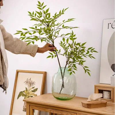 Green Nandina Leaf Stem | Wayfair North America