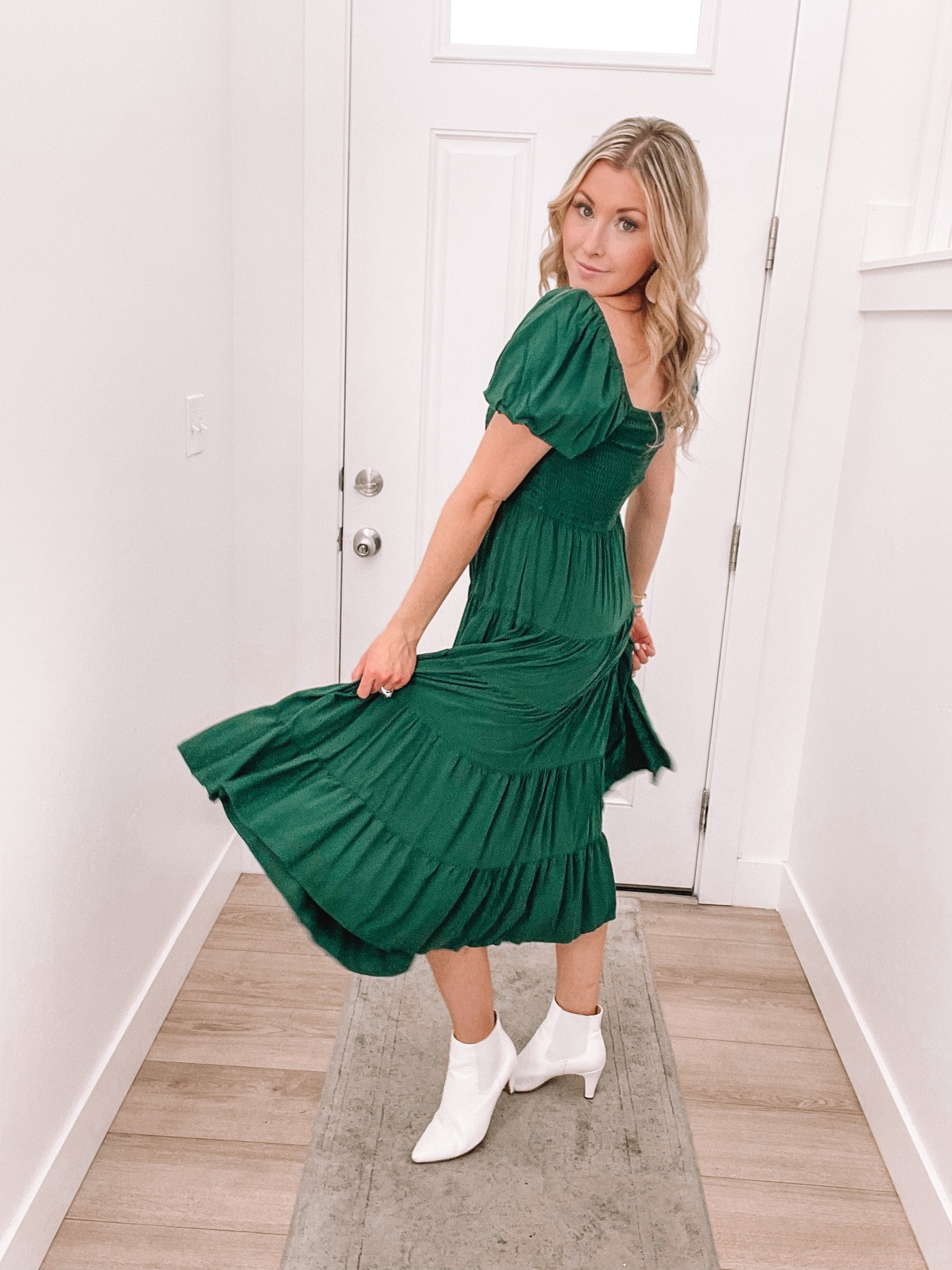 My favorite dress in dark green! I love this color for fall so much. On sale for Amazon Prime Big Deal Days 

#LTKHoliday #LTKxPrime #LTKSeasonal