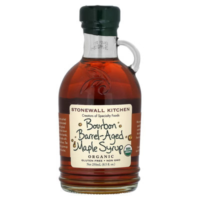 Stonewall Kitchen Organic Bourbon Barrel-Aged Maple Syrup, 8.5 fl oz (250 ml) | Target