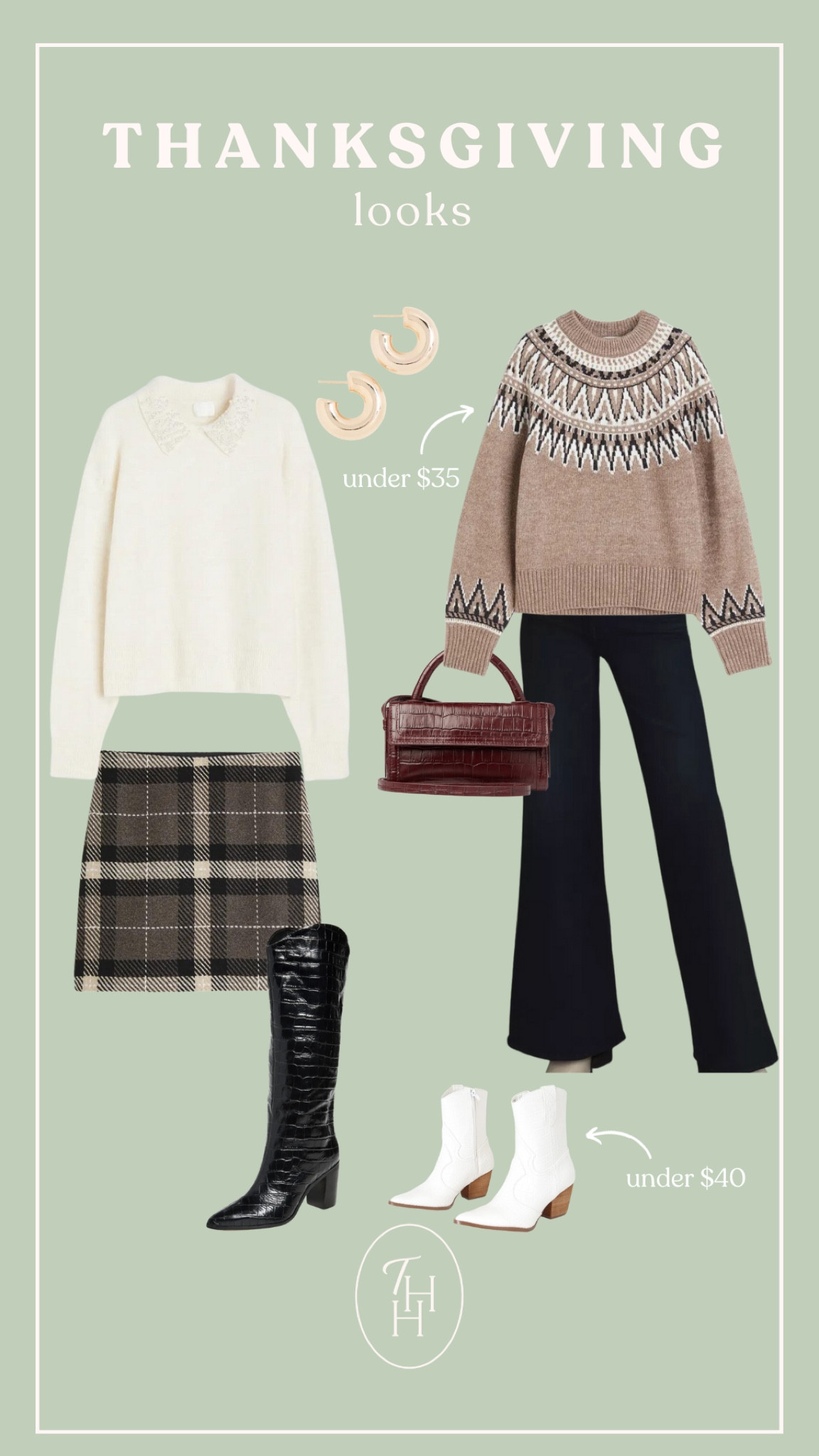 Thanksgiving outfit ideas 🍂🦃

#LTKfindsunder50 #LTKSeasonal #LTKHoliday