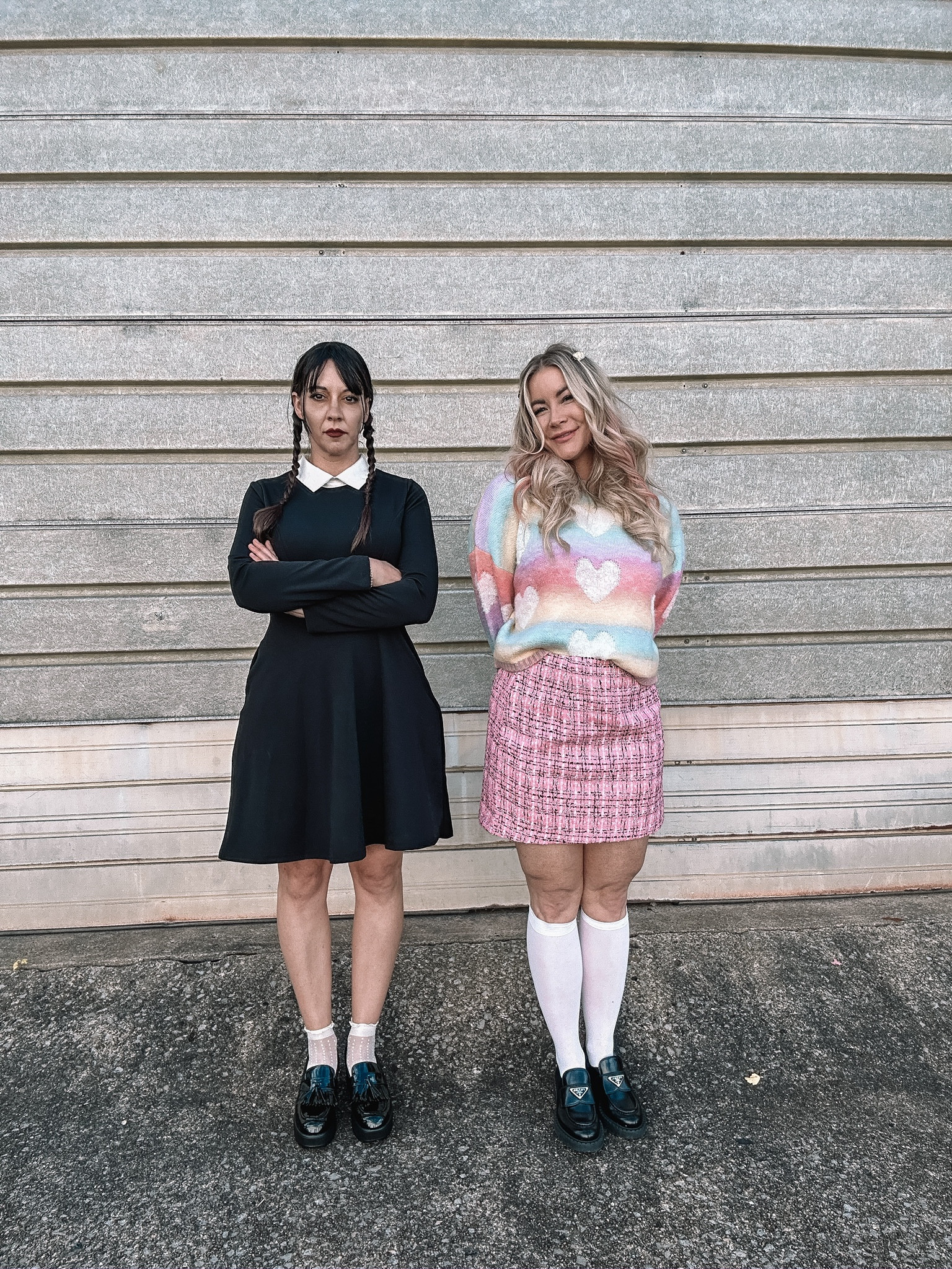Wednesday and Enid costume, Halloween inspo, fall fashion, spooky season 

#LTKHalloween #LTKshoecrush #LTKSeasonal