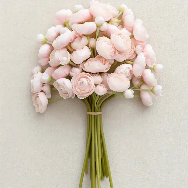 Ranunculus Artificial Flower Faux Silk Mini Ranunculus - Temu | Temu Affiliate Program