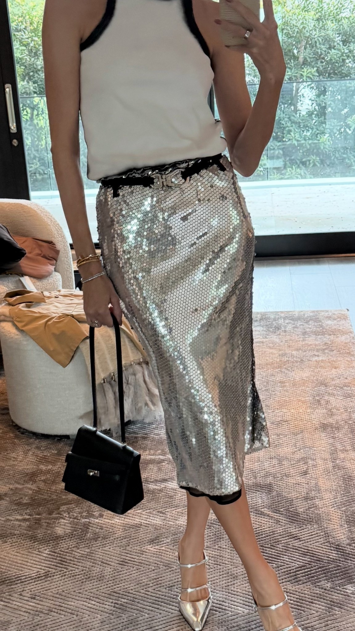 A little moment for the dress 🪩

#LTKNYFW #LTKItBag #LTKStyleTip