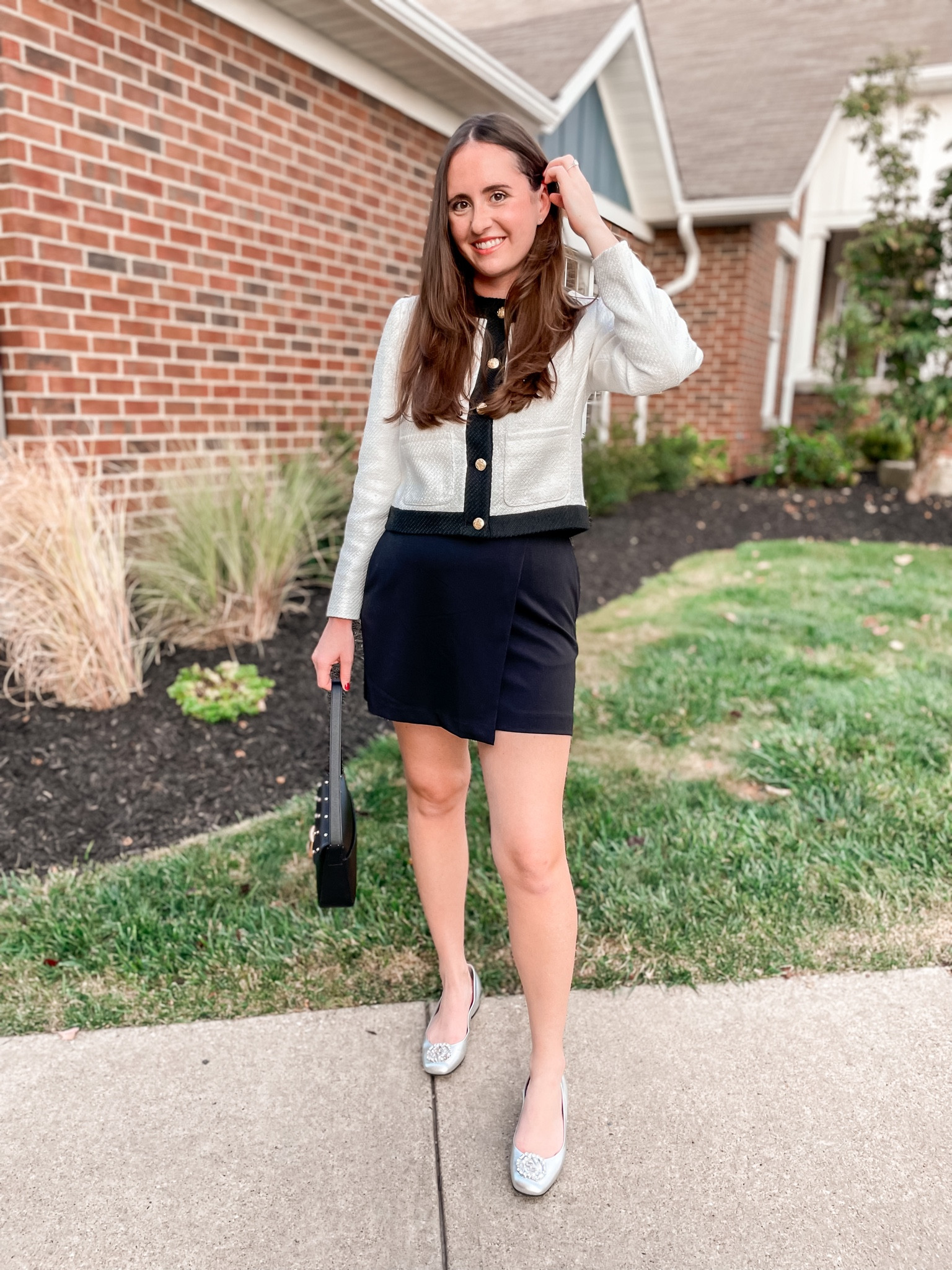 I am absolutely obsessed with the explosion in popularity that lady jackets have had recently. 🤍🖤
They are such a chic and timeless outerwear option for fall. Today on The Bekah Boutique, I’m sharing this look and chatting about how to style lady jackets for this season  

#LTKstyletip #LTKSeasonal