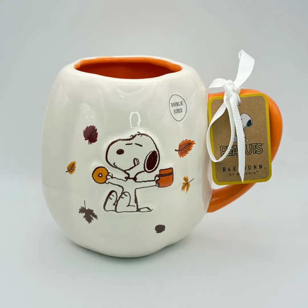 Rae Dunn Snoopy Pumpkin Spice Mug: Peanuts Fall Coffee Cup - Etsy | Etsy (US)