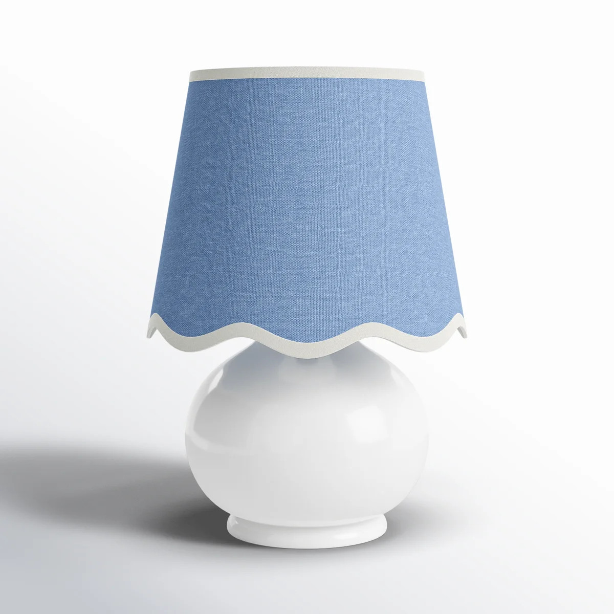 Momsen Coloured Scallop Shade Lamp | Wayfair North America