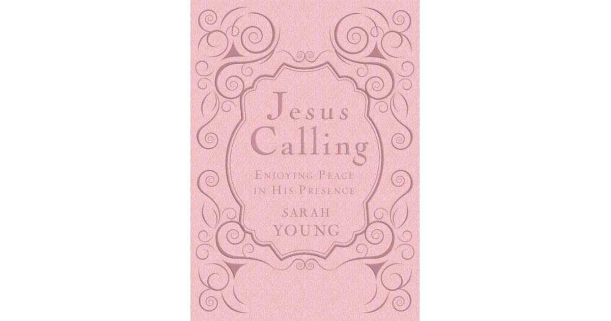 Jesus Calling, Pink Leather soft, with Scripture References- Enjoying Peace in His Presence (A 365-Day Devotional) by Sarah Young | Macy's