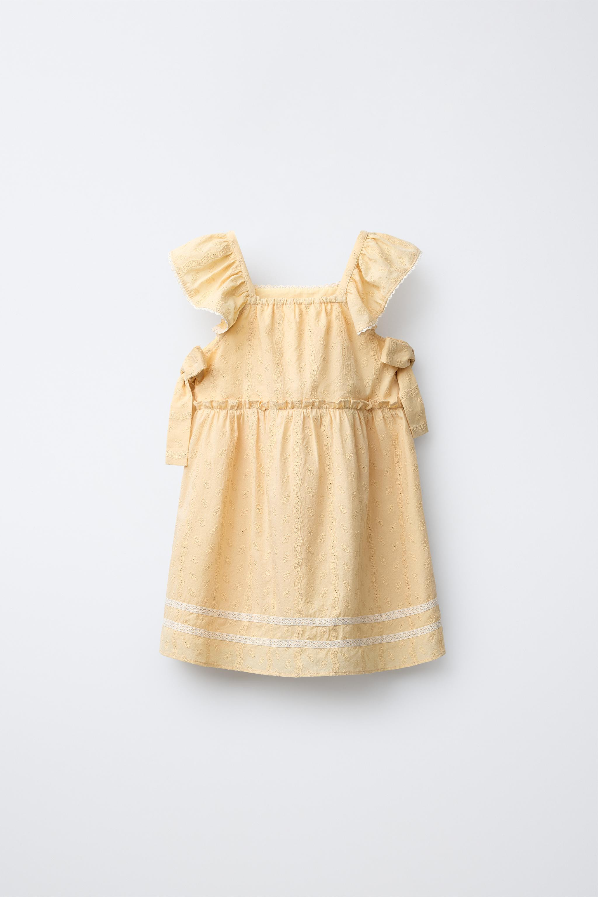POPLIN BOW DRESS | Zara US