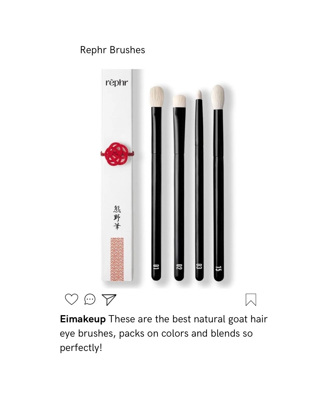 Currently obsessing over the best eye brushes!!! If your shadows are still falling over your face, be sure to switch it to a white goat hair brush, this will save you having to work so hard by blend n cleaning! 

#LTKmorningroutine #LTKselfcare #LTKBeauty
