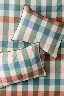 Willow Cotton Yarn Dyed Plaid Shams, Set of 2 | Anthropologie (US)