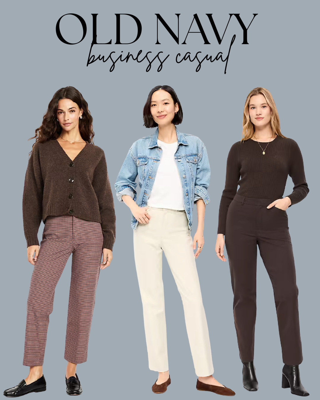 Workday ready without sacrificing comfort 🤍 Old Navy has the best business-casual staples that actually feel good all day. 

 #LTKdayinmylife #LTKootd #LTKWorkwear