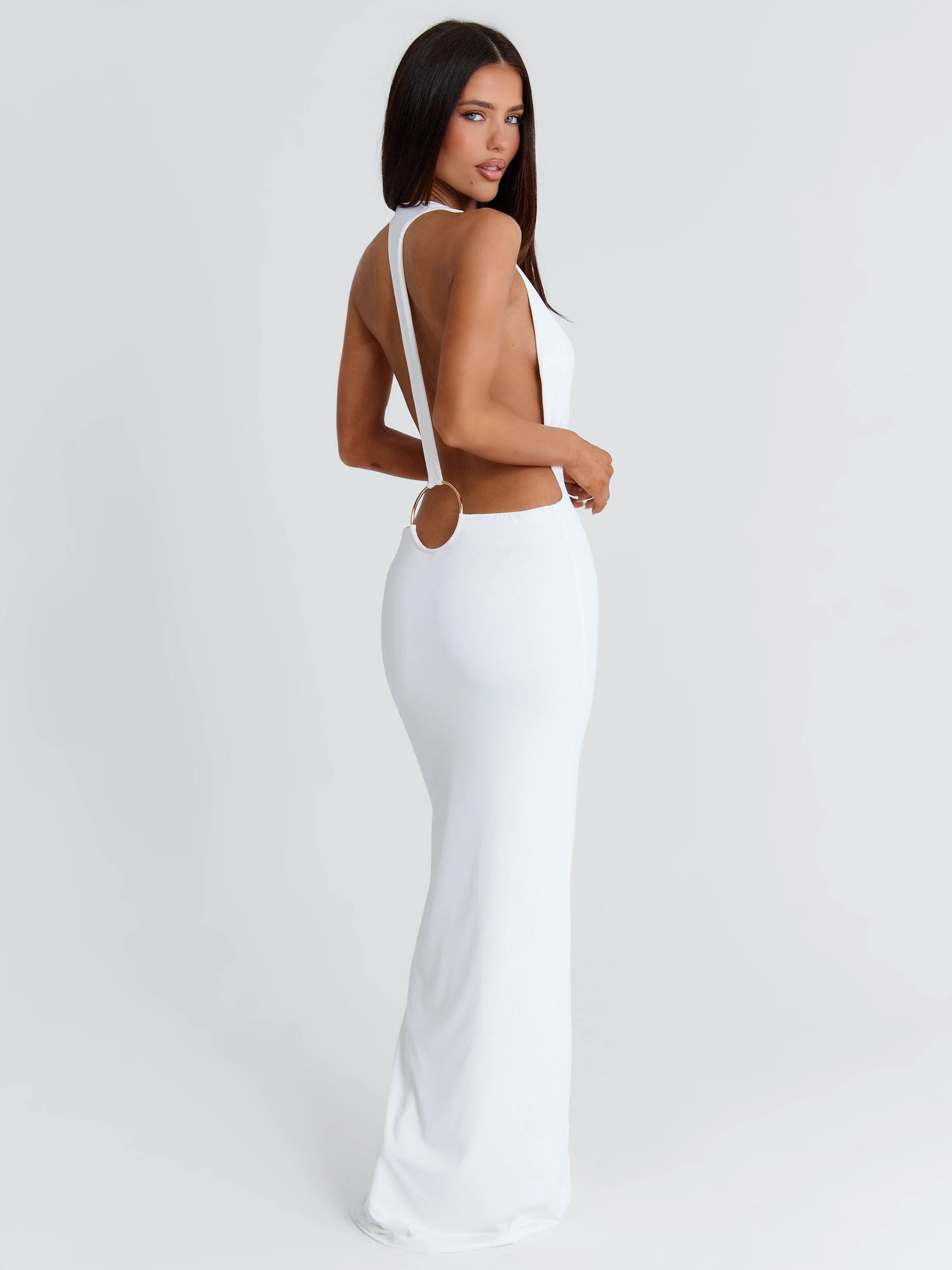 ORGIAN MAXI DRESS WHITE | Outcast (US & UK)