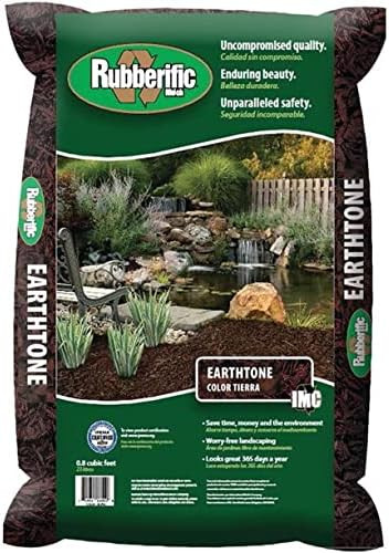 Rubberific Rubber Mulch Bagged Brown | Amazon (US)
