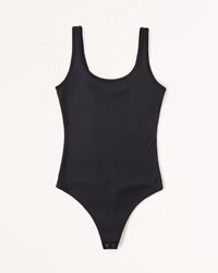 Women's Seamless Rib Fabric Scoopneck Bodysuit | Women's Tops | Abercrombie.com | Abercrombie & Fitch (US)