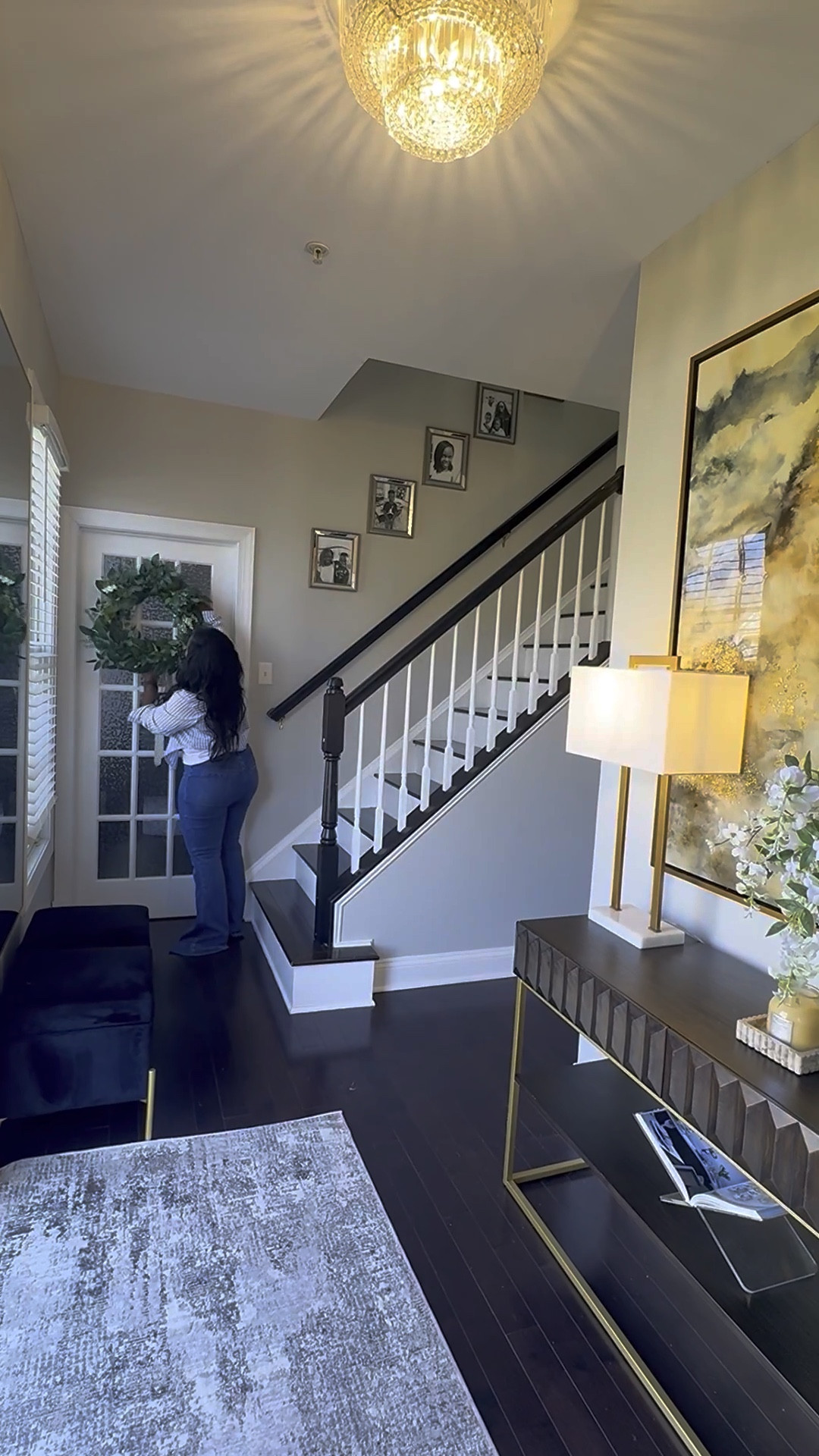 How to maximize a narrow entryway 🫶🏾

#LTKSaleAlert #LTKHome
