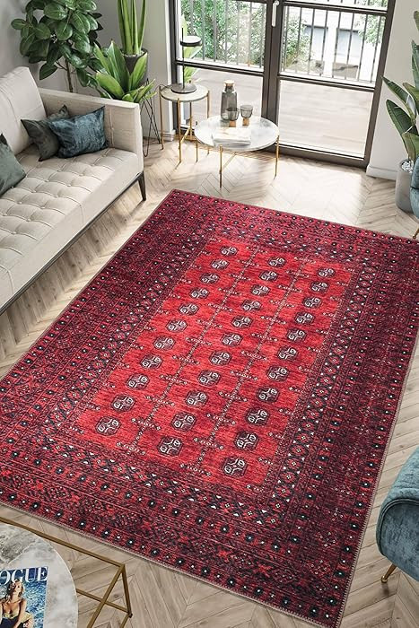 Keen Home Design 3x5 Rug - Machine Washable Entry Rug with Non-Slip Backing, Ideal for Enteryway,... | Amazon (US)