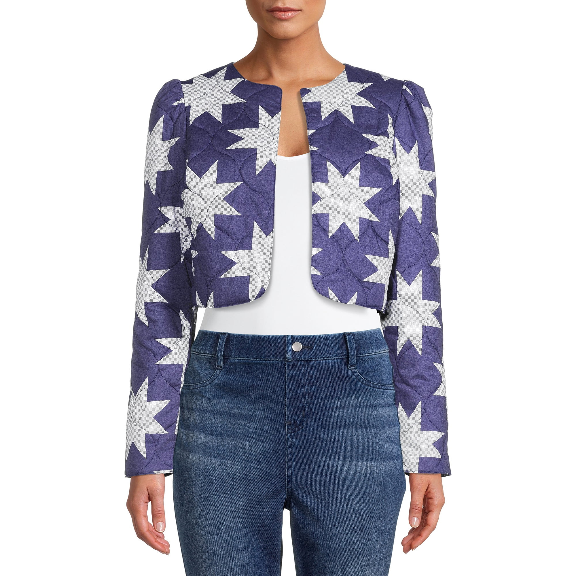 Time and Tru Women's Quilted Jacket | Walmart (US)