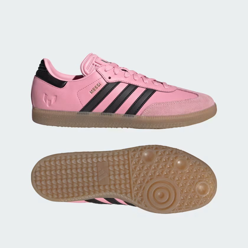 adidas Samba Messi Indoor Soccer Shoes - Pink | Free Shipping with adiClub | adidas US | adidas (US)