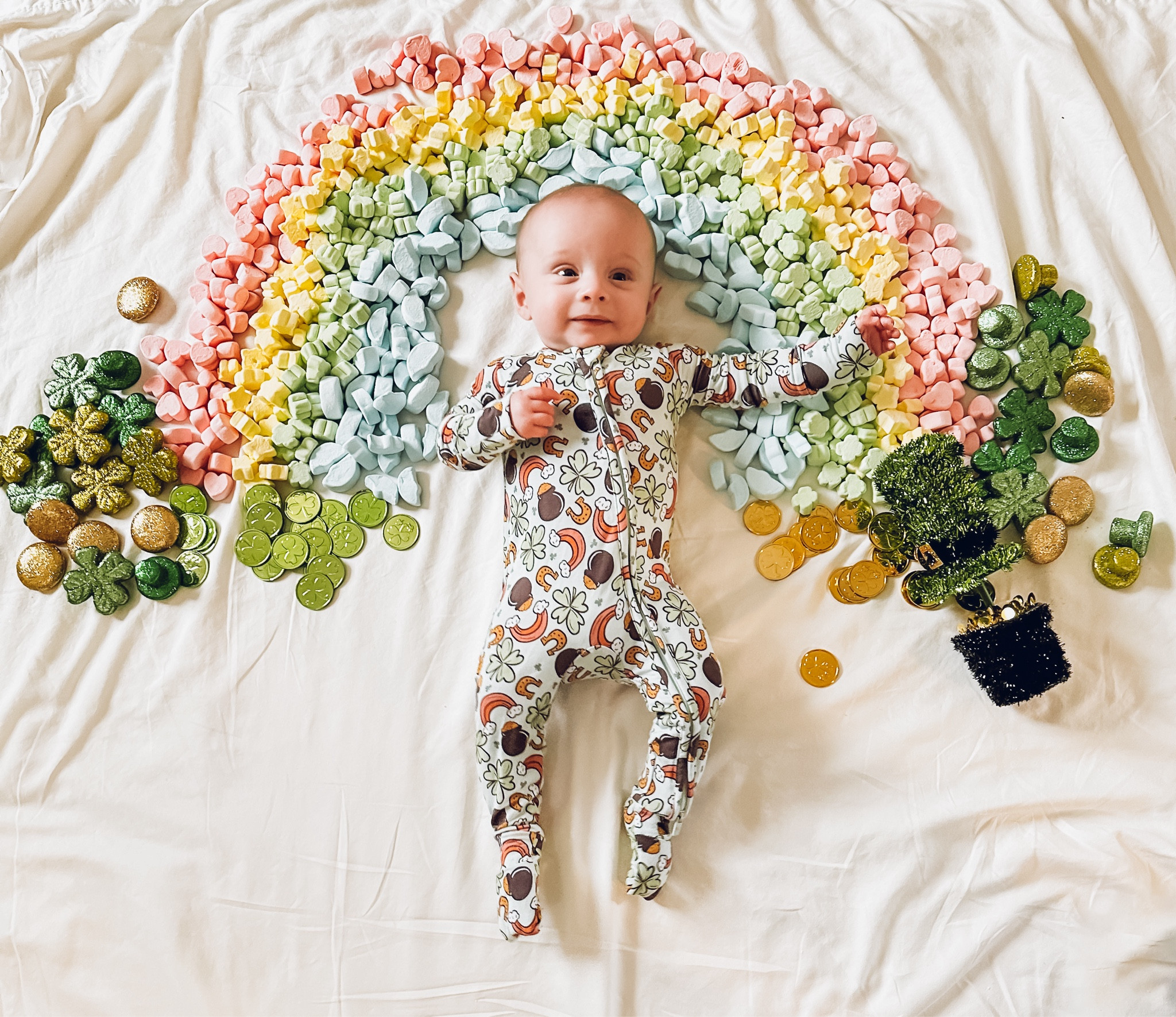 Luck is at the end of the rainbow 🌈 

#LTKBaby #LTKFamily #LTKKids