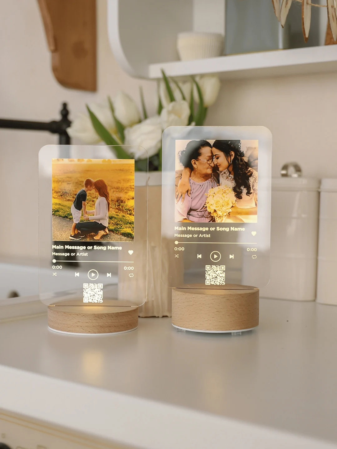 Mom Gift from Daughter, Personalized Plaque with Family Photo, Happy Mothers Day, Mothers Day Pla... | Etsy (US)