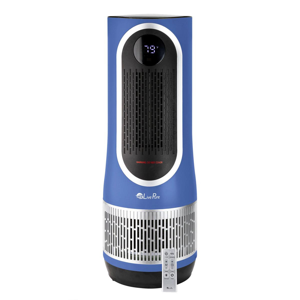 LivePure 3-in-1 Air Purifier, Fan & Heater with Remote | HSN