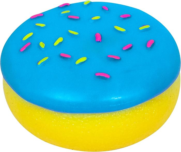 Schylling NeeDoh Jelly Donut - Sensory Squeeze Toy - Jelly-Like Filling - 3" Wide - Color May Var... | Amazon (US)