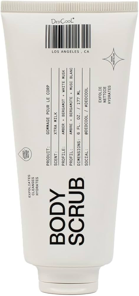 Dedcool Body Scrub Xtra Milk – Gentle Exfoliating Formula with Rice Powder, Kakadu Plum & Cocon... | Amazon (US)