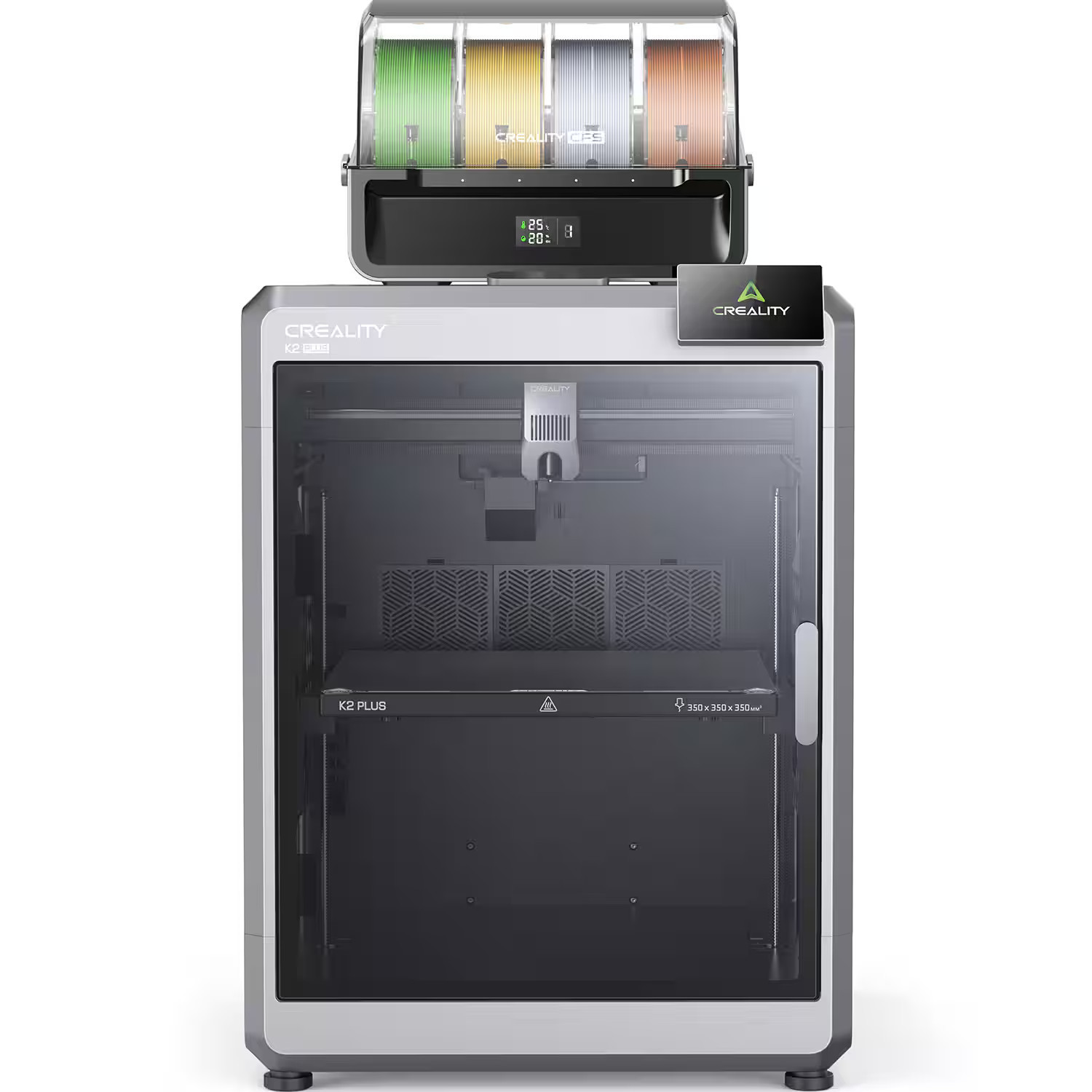 Creality - K2 Plus 3D Printer and CFS Multi-color printing system - Black | Best Buy U.S.