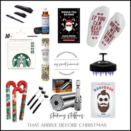 Stocking stuffers for the whole family! Order now and these will arrive before Christmas! 
Last minute Christmas gifts
Gift guide
Stocking stuffers 

#LTKHoliday #LTKGiftGuide #LTKSeasonal