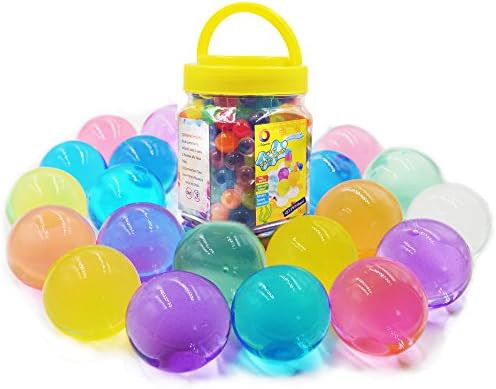Jangostor Large Water Gel Beads 11 Ounces (300pcs) Gaint Rainbow Mix for Kids Sensory Playing, We... | Amazon (US)