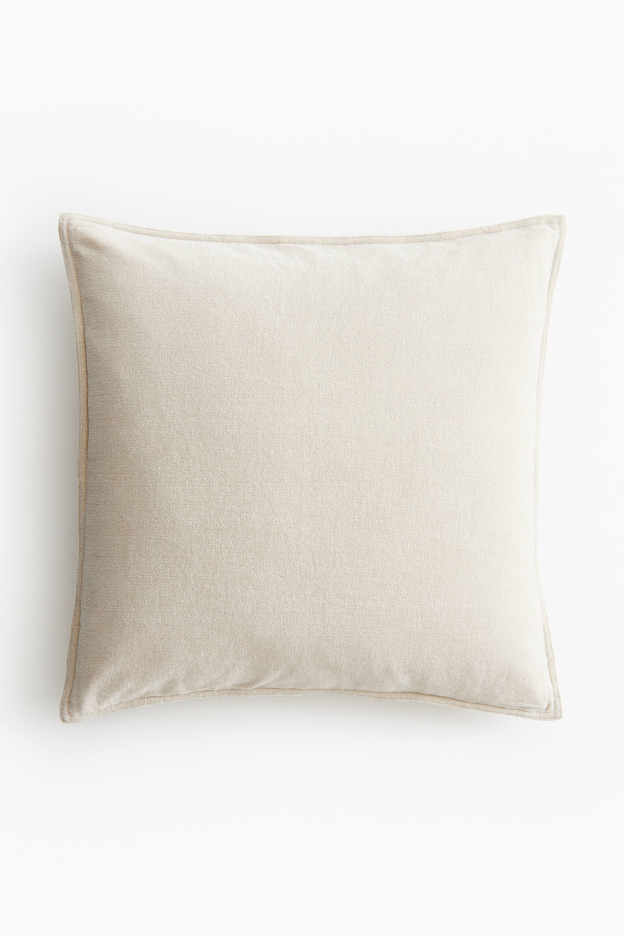Twill Cushion Cover - Light beige - Home All | H&M US | H&M (US + CA)