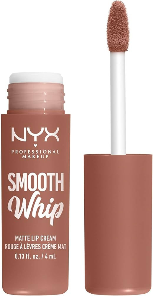 NYX PROFESSIONAL MAKEUP Smooth Whip Matte Lip Cream, Long Lasting, Moisturizing, Vegan Liquid Lip... | Amazon (US)