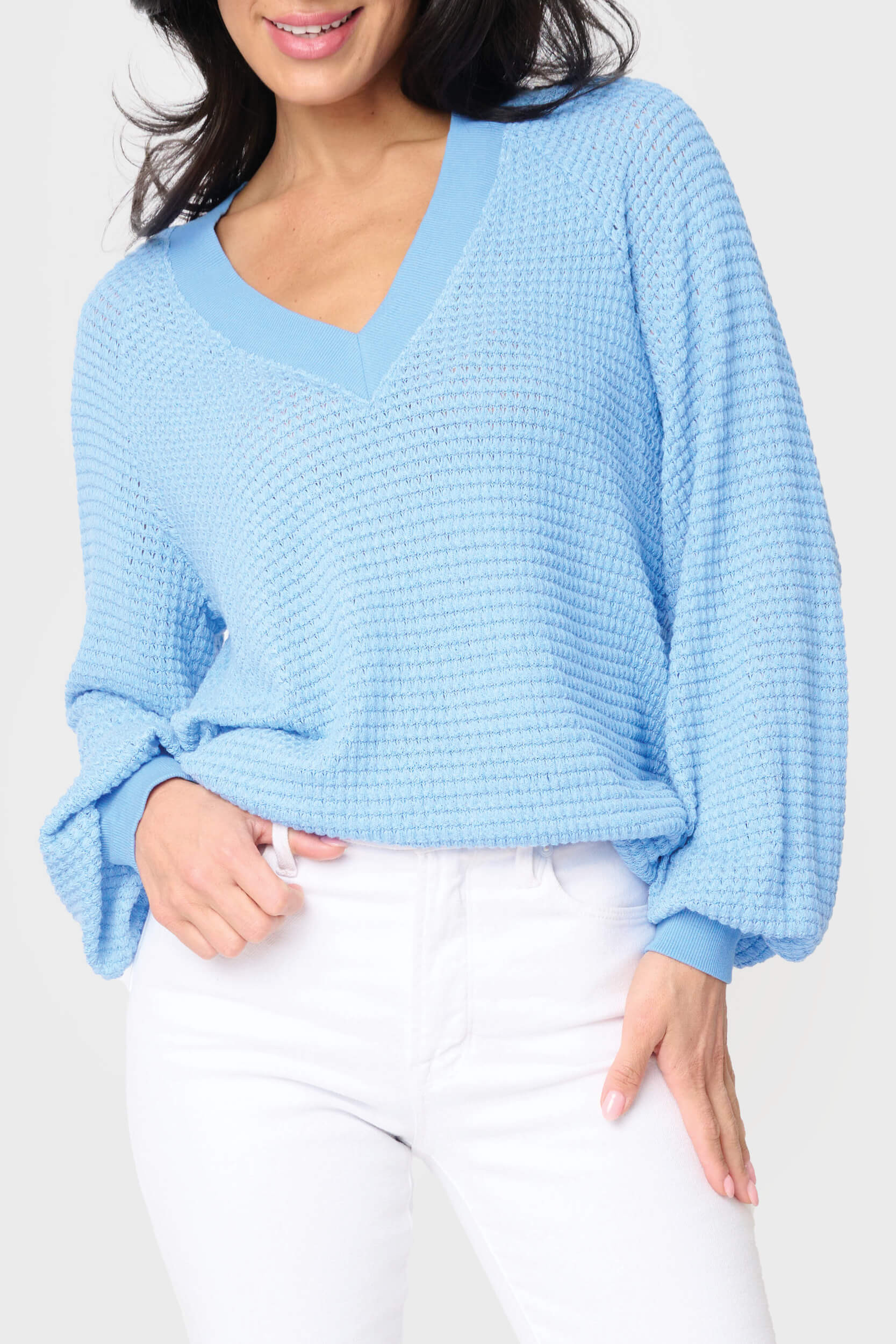 Courtside Open Weave Sweater | Gibson